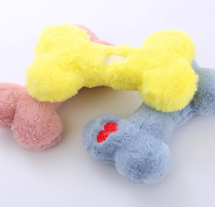 Dog Squeaky Bone Toy for Dogs